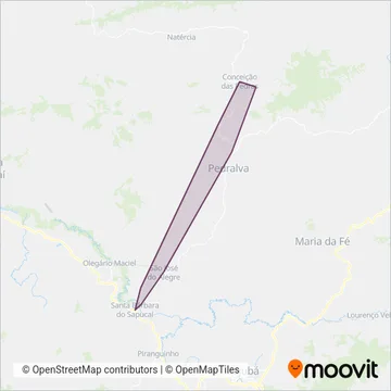 Irmãos Faria coverage area map