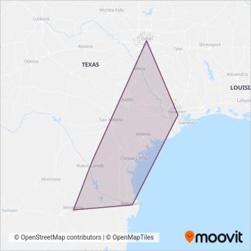 Greyhound-us coverage area map