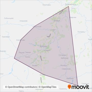 Кромы и район coverage area map