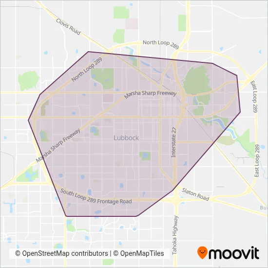 Citibus coverage area map