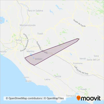 Ago Uno coverage area map