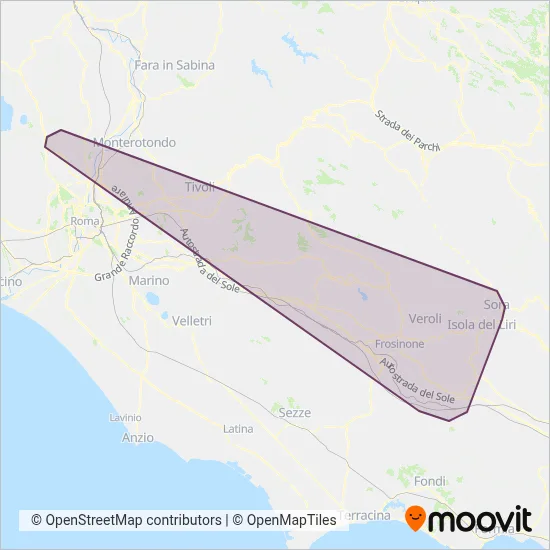 Area coperta dal servizio di Cialone