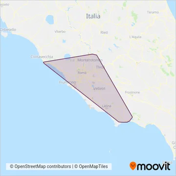 BIS coverage area map