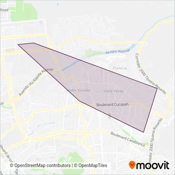 Camiones UNTIMA coverage area map