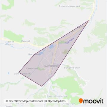 Схема покрытия компании Автоколонна 1721