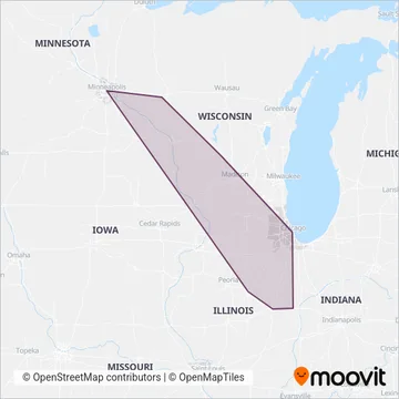 Greyhound-us coverage area map