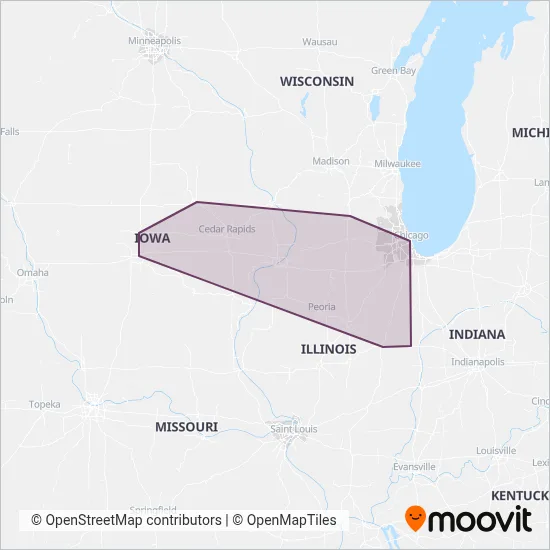 Greyhound-us coverage area map