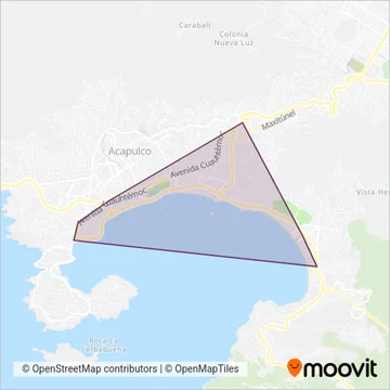ACABUS coverage area map