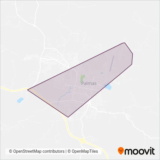New Hope (Palmas) coverage area map
