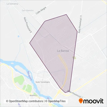 Empresa JMF S.R.L. coverage area map