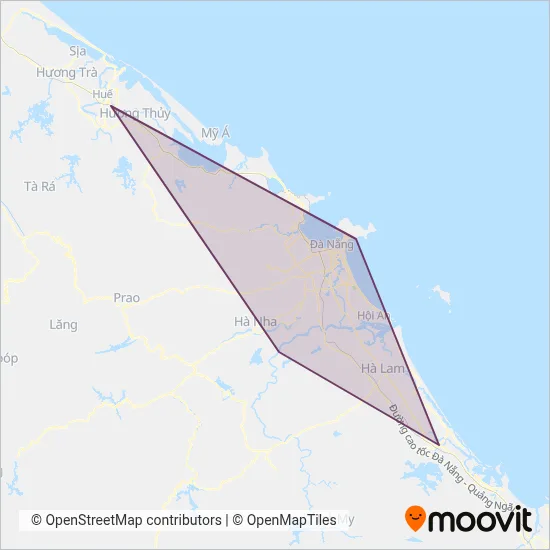 Dana Bus coverage area map