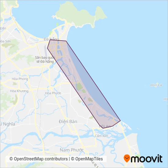 Barri Ann Travel coverage area map