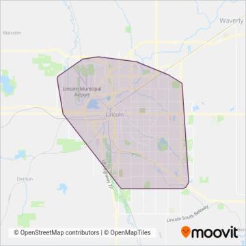 Startran coverage area map