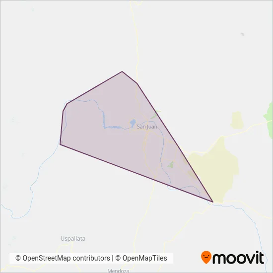 El Triunfo coverage area map