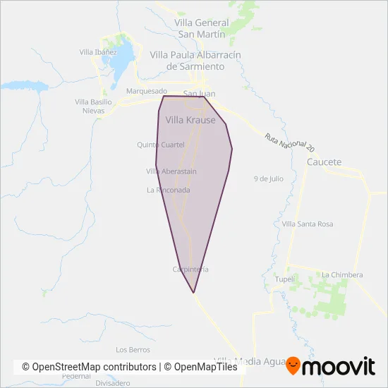 Mayo coverage area map