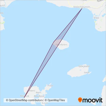 ZANTE coverage area map