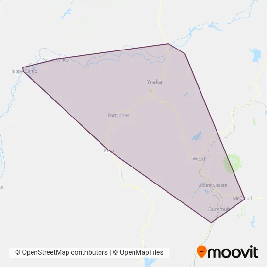 STAGE coverage area map