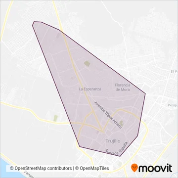 Transporte y Servicios Múltiples Moderno Cielo Azul coverage area map