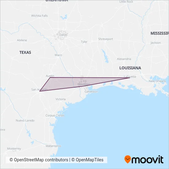FlixBus-us coverage area map