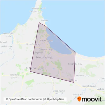 Vectalia coverage area map