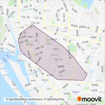 統聯客運 United Highway Bus Co., Ltd.線路的覆蓋範圍