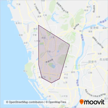義大客運 coverage area map