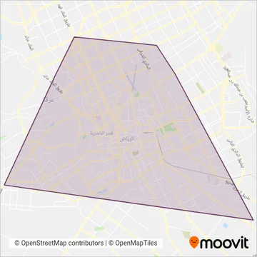 SAPTCO coverage area map