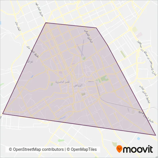 SAPTCO coverage area map