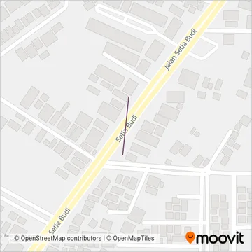 Angkutan Kota coverage area map