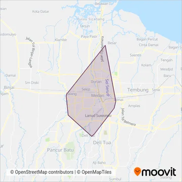 MBT coverage area map