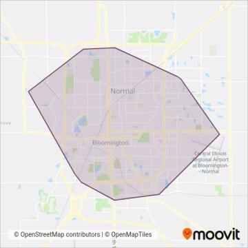 Connect Transit coverage area map