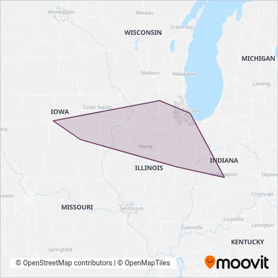 Greyhound-us coverage area map