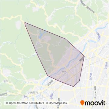 高岡市サービスエリアマップ