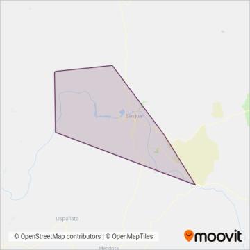 El Triunfo coverage area map