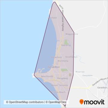 TransGeraldton coverage area map