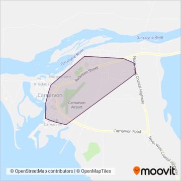 TransCarnarvon coverage area map