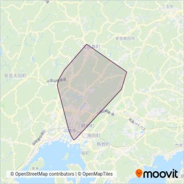 広島交通 coverage area map