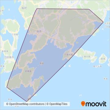 呉市 coverage area map