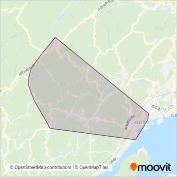 廿日市市 coverage area map