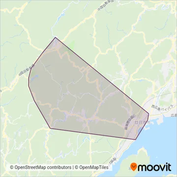 廿日市市 coverage area map