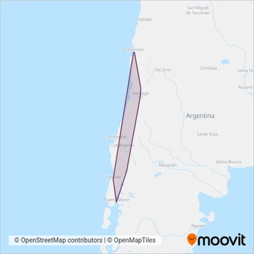 FlixBus-cl coverage area map