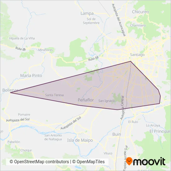 Bupesa coverage area map