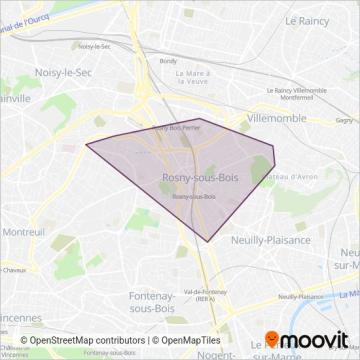 Titus coverage area map
