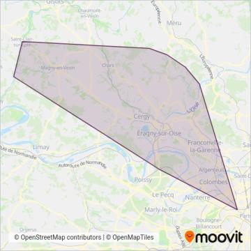 Vexin coverage area map