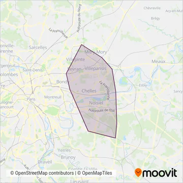 Marne et Brie coverage area map