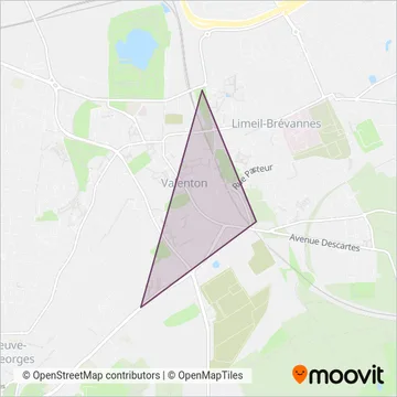 Transdev Côteaux de la Marne coverage area map