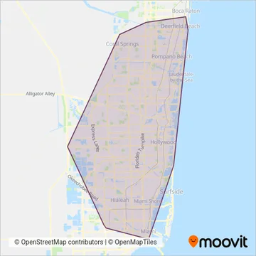 BCT coverage area map