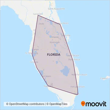 FlixBus-us coverage area map