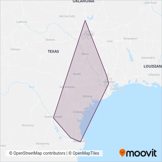 FlixBus-us coverage area map