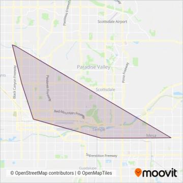 Valley Metro coverage area map